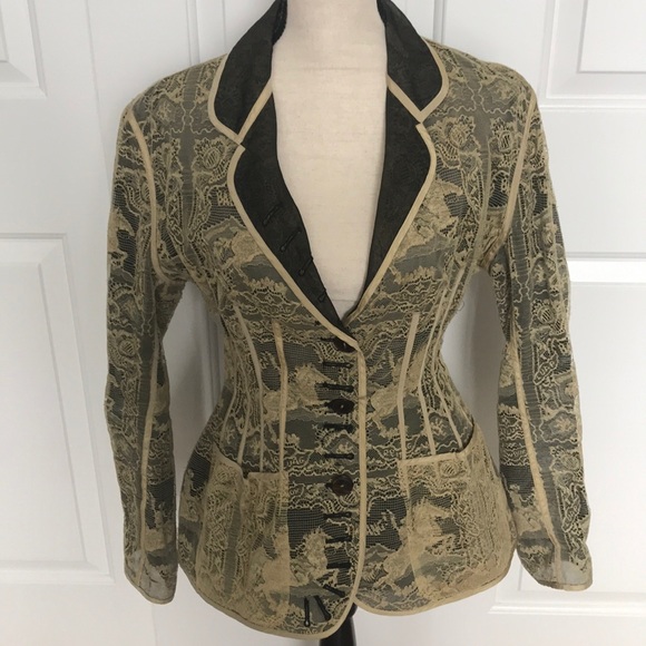 jean paul gaultier femme blazer